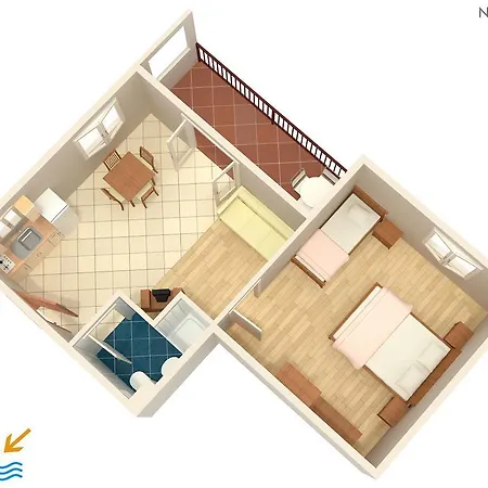 3162f Apartment Trpanj